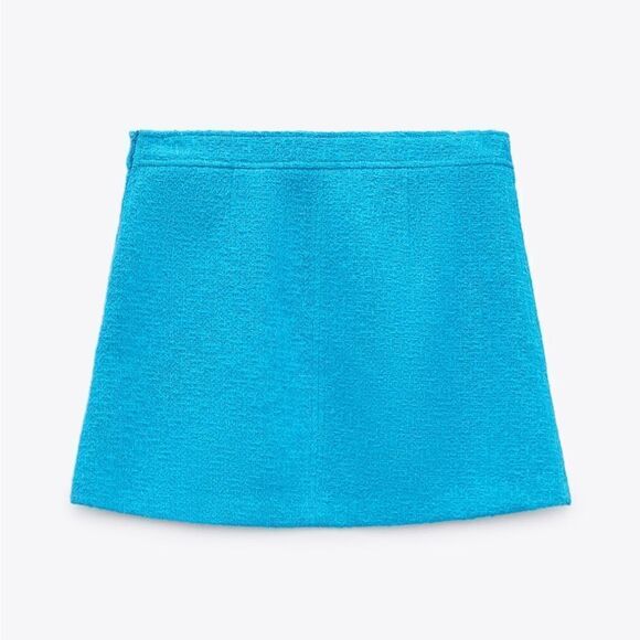 Zara chain trim mini skirt - Picture 2 of 4